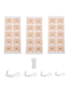60/30 Magnetic Nasal Strips + 4 Nose Clips + 1 Magnetic Remover, Nose Dilator, 30/15 Pairs Of Anti-Snoring Nasal Strips, 4 Comfort Clips - Increase Oxygen Intake, Reduce Snoring, Improve Quality Of Sleep - Sweat-Proof, Skin Friendly Nasal Strips, Magnetic Nasal Strips, Nose Breath Dilator, Suitable For Both Men And Women