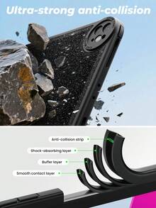 Heavy Duty Case With Stand IPad Case, Swivel Stand And Handle, Multi-View Stand Tablet Case, Full Body Shockproof Case With Adjustable Kickstand, Strong Impact Resistant Case. - Multicolor - View 5