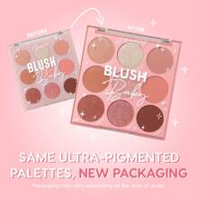 ColourPop Going Coconuts Nude Eyeshadow Palette - Cool-Toned Brown Eye Makeup Palette With 9 High-Pigment Matte And Shimmer Eyeshadow Finishes - Ultra-Velvety, Long-Wearing Formula (0.3 Oz)