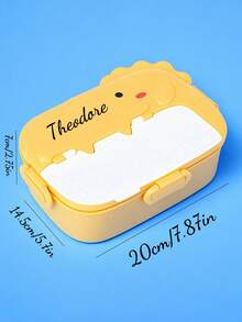 Personalized Large Capacity Lunch Box, Sealed Leak-Proof Bento Box, Portable Meal Container, Outdoor Picnic Box, Back To School Essential, Multi-Functional, Durable, Colorful, Modern Minimalist - Multicolor - View 13