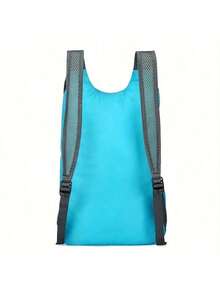 Lightweight And Foldable Outdoor Backpack - A Large-Capacity 8-Inch Sports Bag With A Durable Zipper Closure, Available In Multiple Colors (Black Display), Suitable For Hiking, Cycling, Camping, Yoga And Travel - The Perfect Holiday Gift, Breathable Mesh Design, Camping Gear, Sporty Style, High-Quality Fabric, Exclusive To Fitness Enthusiasts - Multicolor - View 6