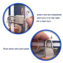 1 Secret Journal With Lock, 7x5.2 Inches 160 Pages Cute Journal Secret Notebook With Lock And Key, Birthday Gift, Opening Season Gift