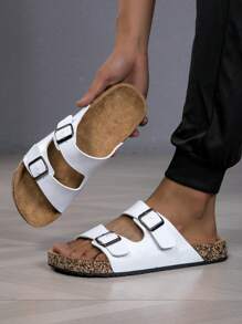 男士户外防滑休闲鞋夏季透气软底沙滩凉鞋舒适不累脚适合户外露营沙滩街头室内休闲居家拖鞋两用