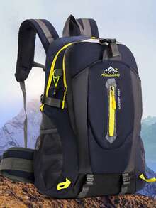 Multi-Color Optional Outdoor Travel Backpack Mountaineering Bag 40L Large Capacity Men's And Women's Backpack Anti-Splashing Riding Backpack Light Backpack Travel Hiking Bag Daily Use Backpack Fashion Leisure Backpack Light Simple Version With Waist Protection Backpack Bag Men's And Women's Hiking Backpack Travel Bags Holiday - Multicolor - View 2