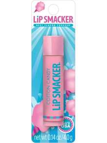 Lip Smacker Cotton Candy, Flavoured Lip Balm Kids, Superior And Lip Smackin',, Single Lip Balm