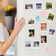 5/10 khung ảnh nam châm tủ lạnh Acrylic, khung ảnh mini trong suốt để chụp ảnh lấy liền, khung từ tính để trưng bày tủ lạnh - Nhiều màu - Xem 12