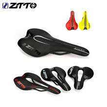 ZTTO MTB Road Bike Saddle Bicycle Seat PU Leather Hollow Breathable Ultralight Seat Cushion Soft Cycling Bike Racing Saddle Seat