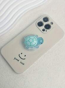 1/3 pezzi Supporto per telefono con design carino di tartaruga, che brilla al buio, pieghevole ed espandibile, forma a cartone animato 3D, comodo e pratico supporto da tavolo, 2 in 1 adesivo e supporto, in materiale ABS+silicone, compatibile con la maggior parte dei telefoni , Android, regalo per compleanni, famiglia, amici, impugnatura push-pull per telefono, supporto per telefono, accessori per telefono