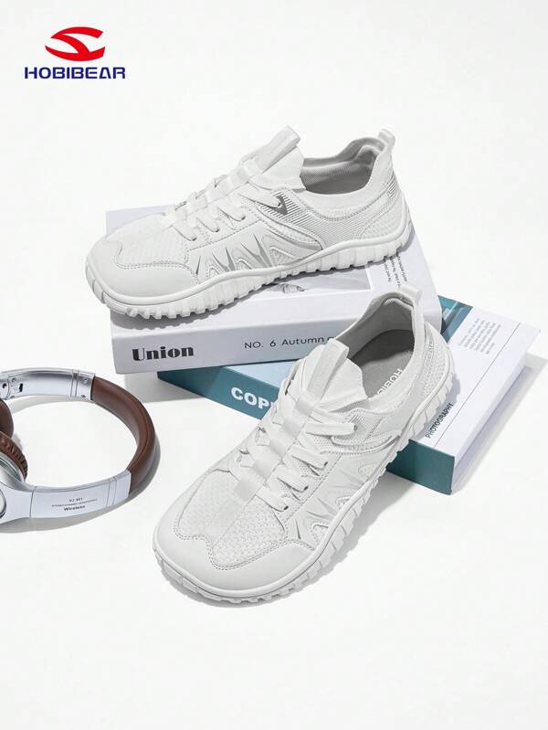 HOBIBEAR Barfußschuhe für Frauen und Männer, Slip-On, breite Zehenbox, Walkingschuhe