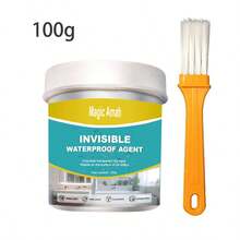 Transparent Waterproof Sealer - 1 Brush Stops Leaks! (Roof, Bath, Balcony) - Multicolor - View 11
