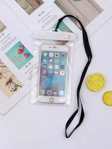 1/5 件通用防水手机袋、游泳防水手机壳、海滩干燥手机袋、圣诞节、万圣节礼物、家居、房间、生日、新年、配件、朋友、趣味礼物、夏季、海滩（颜色随机）旅行必需品旅行配件假期返校 - 彩色 - 查看 6