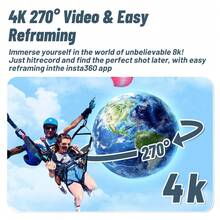 4K USB Rechargeable Portable Vlog Camera With 270-Degree Rotation, 1.33" CMOS Sensor And Anti-Shake Function, Ideal For Live Streaming And Video Blogging