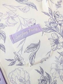 2pcs Women's V-Neck Pajamas Set, Long Sleeve Top & Pants, Soft Homewear For Spring/Autumn, Fall Winter Clothes