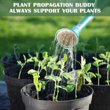 6PCS Plant Propagation Friends, Leaf Buddy Plant Support For Sprouts, Stems, Shoots And Cuttings, Growth Tool For A Plant Propagation Station Indoor Garden Funny Gift For Plant Lover ( 3, Yellow)