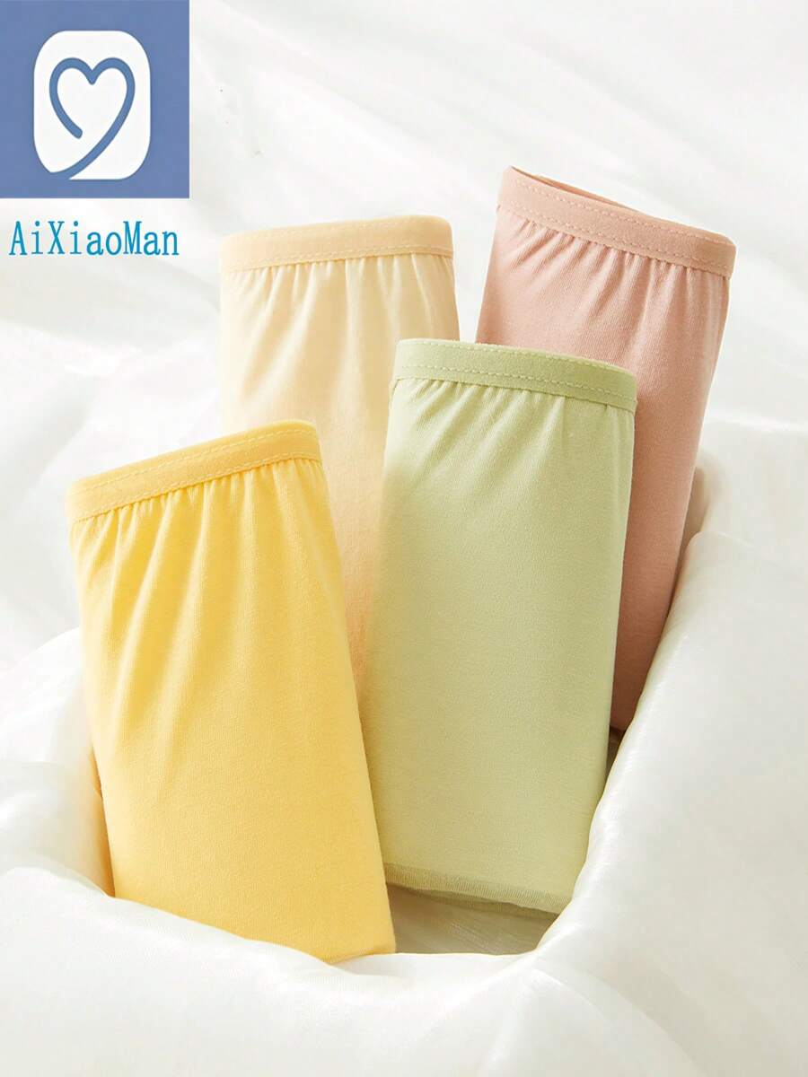 Paquete de 5 piezas de ropa interior desechable y colorida de mujer, empacado convenientemente para viajes y uso de maternidad