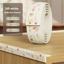 1 Roll Thick High Elastic Baby Collision Wall Sticker, Solve Full House Protection! [No Trace Adhesive] Printed NBR Foam Material, Self-Adhesive Wall Sticker, Home Corner Guard, Wall, Window Sill, Bed Head, Bed Edge Cushion Soundproof Anti-Collision Safety Guard, Essential For Baby & Kids Daily Life, Suitable For Home And Kindergarten - Multicolor - View 16