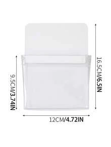 1 szt. Magnetyczna torba do przechowywania na lodówkę, organizer na boczne drzwi lodówki, magnetyczne pudełko do przechowywania bez spinaczy, organizer na drobne przedmioty