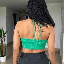 Women Tops - Màu xanh Bạc hà - Xem 3