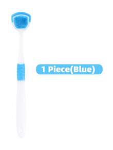 Tongue Scraper Oral Hygiene Tool Instant Fresh Breath Deep Tongue Cleaning Reusable Oral Cleaning Brush Solve The Problem Of White Tongue Travel Tongue Scraper Daily Oral Care Kit - White - View 10