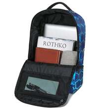 2pcs Cosmonaut/Game Themed Backpack Set With Lunch Box & Storage Bag - Large Capacity, Durable Polyester, Lightweight, Fashionable Mixed Colors