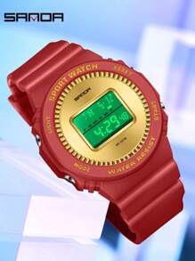 SANDA. SANDA Top Brand G Style Military LED Digital Watch Men Waterproof Clock Outdoor Sport Watches Male Electronic Gold Watch