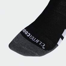 Adidas 3 双男女款 PRF T-CC QRT 中筒袜，优惠装 KA0001 - 黑色 - 查看 3