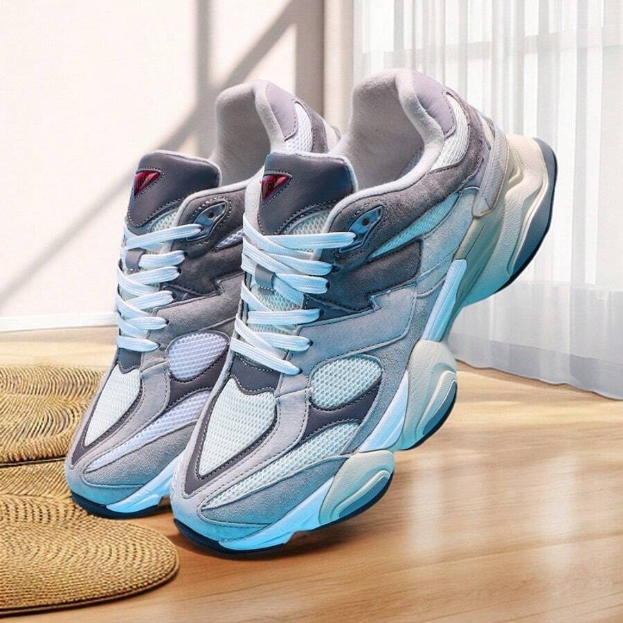 Nuove scarpe sportive casual con suola spessa 9060 per donna, scarpe sportive retrò chunky, con tacco alto, versatili, scarpe con platform