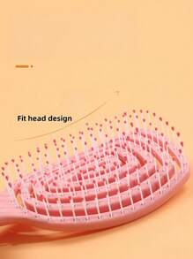 1pc Unisex Paddle Brush - Smooth Styling Comb, Gentle Scalp Care, Durable Mixed Material - Hair Care Tool Suitable For All Hair Types, Goddess High Crown Goddess Specialized Long Hair Curling Massage Blow Drying Volumizing Large Brush