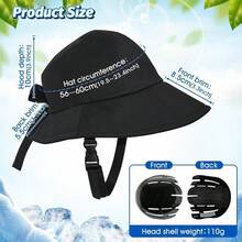 Women Cycling Helmet For Sun Hat With Bike Helmet Fashion Breathable Sunscreen Head Protection Bicycle Helmet Hats SH PO - 粉色 - 查看 3