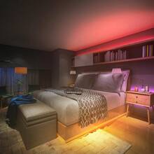 NBBUFF 3.28ft-100ft RGB LED Strip Lights For Bedroom, With 44keys Remote, Can Adjust Color And Brightness, Very Easy To Install, Led Lights For Room, Kitchen, Living Room, Holiday Party Atmosphere Decor, Christmas Decor, TV Background Light, Halloween Decor - Multicolor - View 8