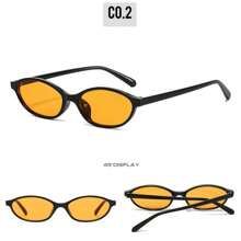 LANTEEM 1 Stück modische kleine ovale Rahmen Brille, vielseitig einsetzbar, Vintage Damen Brille als Reise, Urlaub und Strand Accessoire