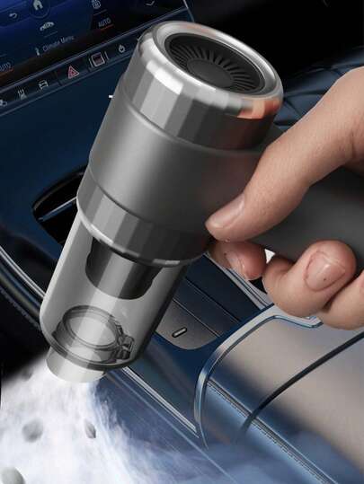 RAF Portable Wireless Vacuum Cleaner, High Power Mini Vacuum Cleaner, 3000mAh Rechargeable Battery, Blow & Suction Dual-Use, 3-In-1 Compressor, Blower, Cordless Brushless Motor, Suitable For Cleaning Car, Home, Office, Camping, Computer Keyboard And Laptop