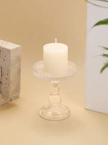 1Pc/1Set Glass Candle Holders, Hexagonal Candle Holders, Natural Crystal Design Candlestick Holders, Suitable For Home Tabletop Decoration, Candle Centerpieces, Wedding Decorations, Romantic Valentine's Day Dinner Candle Bases, Birthday Parties, Festivals,Outdoor Courtyard Decoration, Office Desktop Decoration, Aromatherapy Candle Cups, Candlelight Dinner, Room Atmosphere, Suitable For Weddings