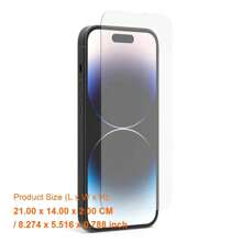 Tempered Glass Screen Protector For IPhone 16 Pro Max - Ultra Clear, Shatterproof, 9H Hardness, Bubble-Free Installation, HD Retina Display Protection