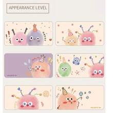 [New This Month: 35.4*15.7-Inch Desk Mat (Exclusive For Cute Pom-Pom Lovers)],For School Supplies,Back To School - B - View 1