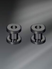 1Pair Simple Stainless Steel Ear Stretcher, 2mm4mm6mm8mm10mm Pulley Ear Expander, Unisex Ear Piercing Jewelry - Auricle - View 34