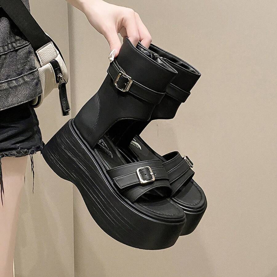 Women Walking Shoes - 米色 - 查看 1