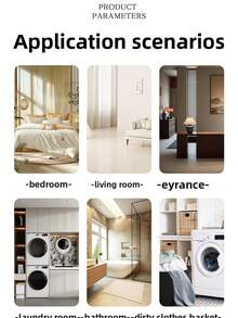 1个宠物爪印收纳篮，用于存放宠物的脏衣服、玩具和零食 - 彩色 - 查看 2