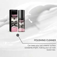 Polishing Cleaner,Car Interior Cleaner - Car Interior Detail Polishing Cleaner, Interior Detail Spray, Cleaning,Decontamination, Interior Multi-Purpose Car Cleaner 100ml