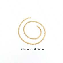 1pc Hot Classic Stainless Steel Chain Necklace For Men