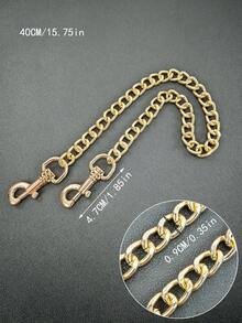 Women's Bag Accessories Metal Chain Strap - Purse Handbag Shoulder Crossbody Bag Chain - Gold - View 5