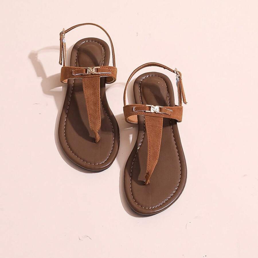 Women Walking Shoes - 棕色 - 查看 1