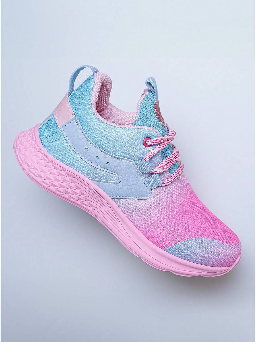 My ToT Girls' Colorful Comfortable Fashion Blogger Sneakers - 粉色 - 查看 1