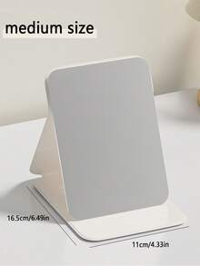 1 chiếc gương trang điểm công chúa gấp gọn, di động, độ phân giải cao, thích hợp cho ký túc xá sinh viên. Cũng có thể dùng làm gương trang điểm trong phòng khách, phòng ngủ và phòng tắm. Trang trí nhà cửa. Phụ kiện du lịch, quà tặng đám cưới, tiệc tùng, sinh nhật. Quà tặng cho nam giới, mẹ, cha, bạn thân và giáo viên. Quà năm mới, quà tặng khuyến mãi, du lịch, đồ dùng giá rẻ, đồ dùng cần thiết khi đi du lịch. - trắng - Xem 12