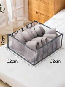Bra Drawer Organizers, Underwear Wardrobe Organizers Divider, Storage Bins, Closet Organizers And Storage Boxes, Foldable Closet Storage Box For Underwear Bra Socks