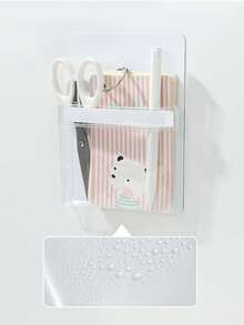 1 szt. Magnetyczna torba do przechowywania na lodówkę, organizer na boczne drzwi lodówki, magnetyczne pudełko do przechowywania bez spinaczy, organizer na drobne przedmioty