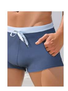 Quần bơi thể thao ngoài trời mới nhất Quần short bãi biển co giãn cao cho kỳ nghỉ - Bụi tím - Xem 5