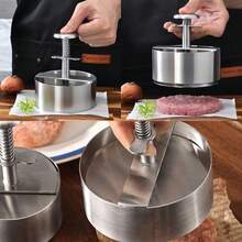 1pc Stainless Steel Rice And Vegetable Roll Mould Cold Dish Cake Mould Round Household Cooking Sushi Meat Cake Mould - Multicolor - View 1