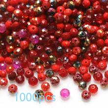 200 piezas de cuentas redondas de vidrio verde de 4mm para hacer joyas y manualidades DIY