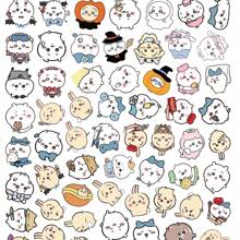 1 Set Of 66 Sheets/1 Set Of 100 Sheets Cute Japanese Anime, Graffiti Stickers, Personalized Cartoon Decorations, Phone Case Stickers, Waterproof UV Varnish, Glossy Film, Matte Film, No Need To Cut, Tear Off And Stick, Stickers